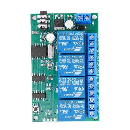 AD22B04 4 Channel DTMF Signal Tone Voice Decoder Relay