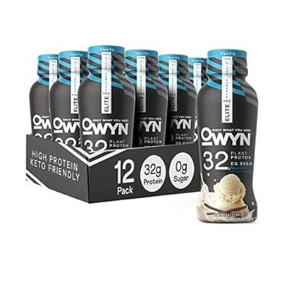 OWYN Pro Elite Vegan Plant-Based High Protein Shake, Vani