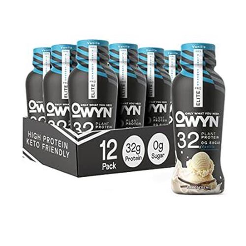 OWYN Pro Elite Vegan Plant-Based High Protein Shake, Vani