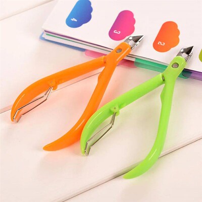 Women Nail Art Nipper Stainless Steel Cuticle Clipper Finger