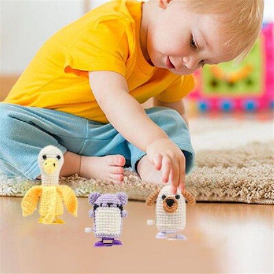 Beginner Crochet Animal Kit Cute Animal Knitting Kit Easy