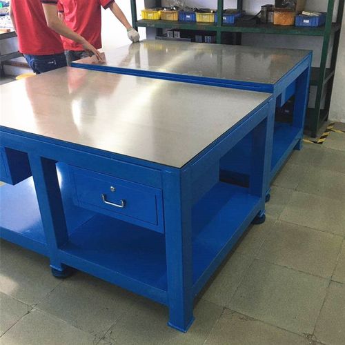 钳工台重型钳工桌水磨钢板研磨台模具维修桌飞模台钳工装配工作台