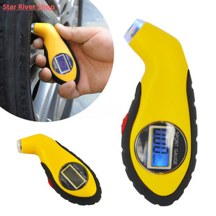 Digital Tyre Air Pressure Gauge Meter LCD Electronic Car Tir