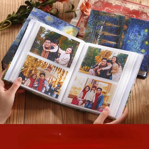 5 Inch Insert Oil Painting Large Capacity Family Photo Album