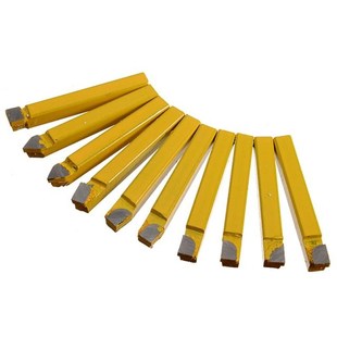 20Pcs Lathe Tools Carbide Tip Metal Cutter Bit 1/4 Shank Tu