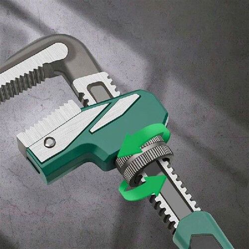 Adjustable Rapid Pipe Wrench, High Carbon Steel