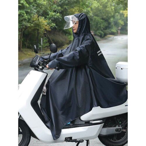 Electric bicycle raincoat motorcycle long rainproof poncho