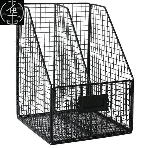 stand iron file bar desktop rack box folder storage box