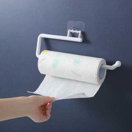 Carefully Selected No-Drill Kitchen Paper Towel Holder, Roll