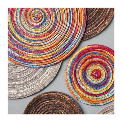 Table placemats for table mat Ramie Insulation Pad Placemats