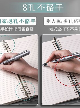 活页文件夹 punched folder A4 paper 3 hole binder ring file