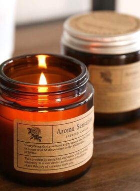 Candles Gift Set Luxury Scented Soy Wax Candle Home Decor
