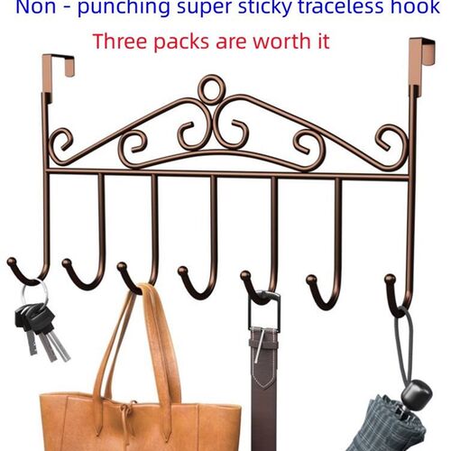 Hanger hanger on door hanger artifacthat-and-coat hook挂钩