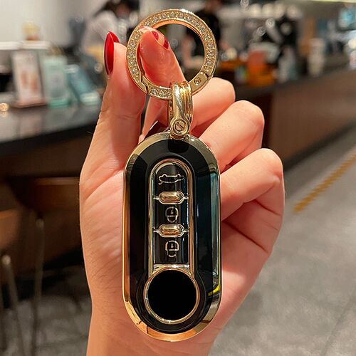 Car Flip Key Case ver 3 Button For Fiat Ducato 500 500L Pand