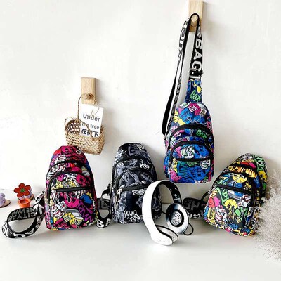 Chest Bag New Fashion Childrens Shoulder Crossbody Bag tend
