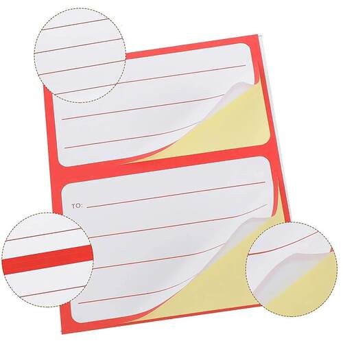 50Pcs Universal Address Mailing Label Sticker Self-adhesive