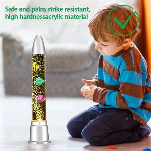 LED Atmosphere Table Lamp Color Changing Artificial Fish