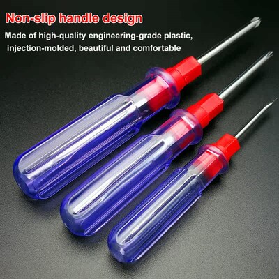 New Dual Head Screwdriver Slotted Phillips Magnetic Drive