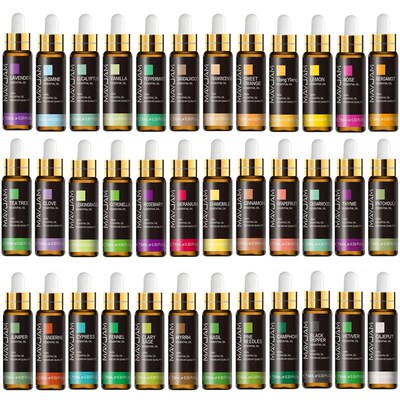 10ML Basil Camphor Pure Essential Oil Body Massage Pepper Fe
