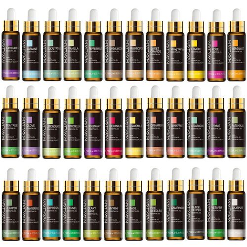 10ML Basil Camphor Pure Essential Oil Body Massage Pepper Fe