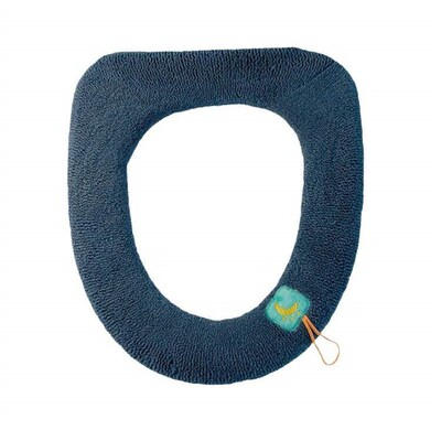 All-Season Thickened Washable Knitted Toilet Seat Cover for