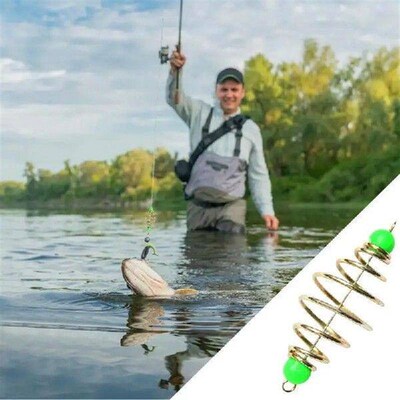 Carp Bait Holder Spring Feeder Basket For Carp Fishing