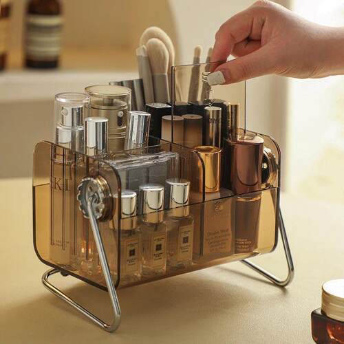 Vintage Cosmetic Storage Box Stationery Storage Dressing Lip