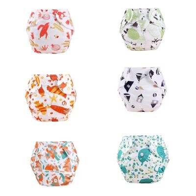 Baby Diapers Reusable Nappies Cloth Diaper Nappy Washable To