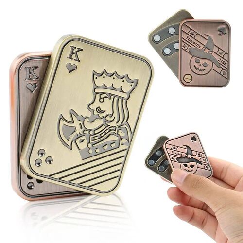 Magnetic Push Slider Adult Metal EDC Fidget Toys Autism Sens