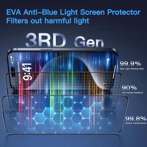 2PCS One-click Dust free Installation HD Screen Protector Fo