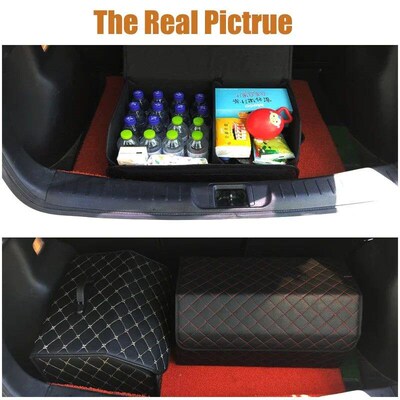 Car Trunk Organizer Box Large Capacity Auto Multiuse Tools S