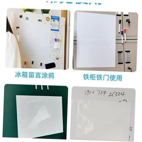 Whiteboard attached to blackboard magnetic writUing board白