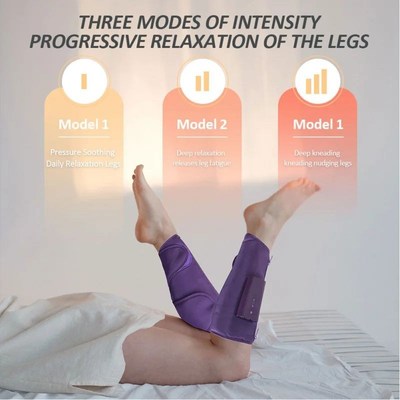 Electric Heated Relaxing Muscles Calf Leg Massager Portable