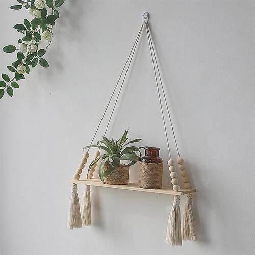 Wall Shelves for Kids Room Decor Boho Macrame Wall Hanging S