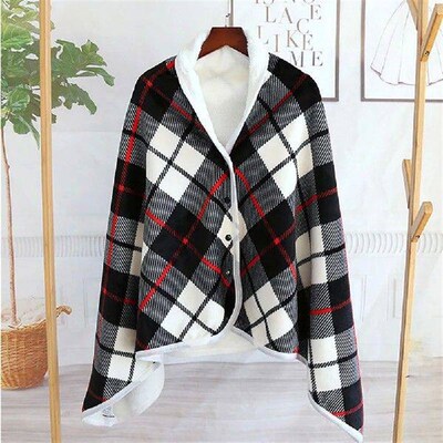 Electric Blanket Mink Velvet Wearable USB Heating Blanket