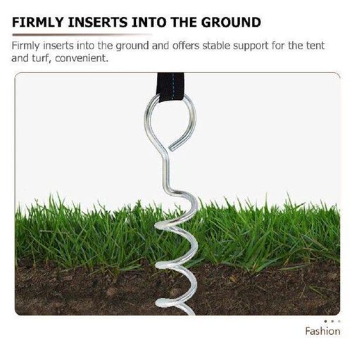 Heavy Duty Dog Tie Out Stake for Outdoor Camping and Hiking