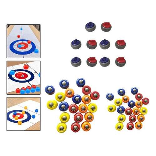Shuffleboard Pucks Set Portable Shuffleboard Rollers for
