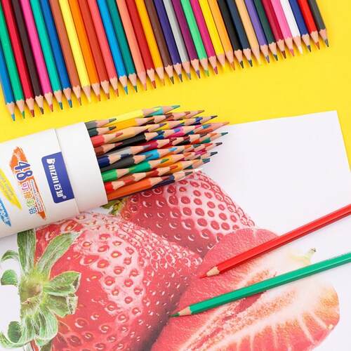Erasable 48 color pencil brush for primary school students