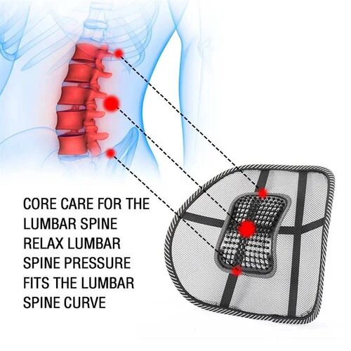 Universal Office Chair Lumbar Back Support Spine Posture Cor