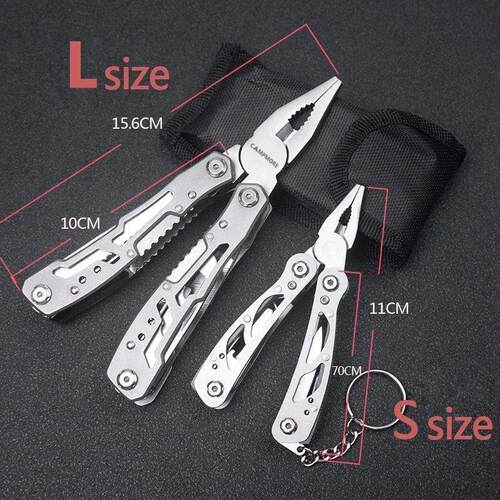 Outdoor Multitool Camping Portable Stainless Steel Edc Foldi