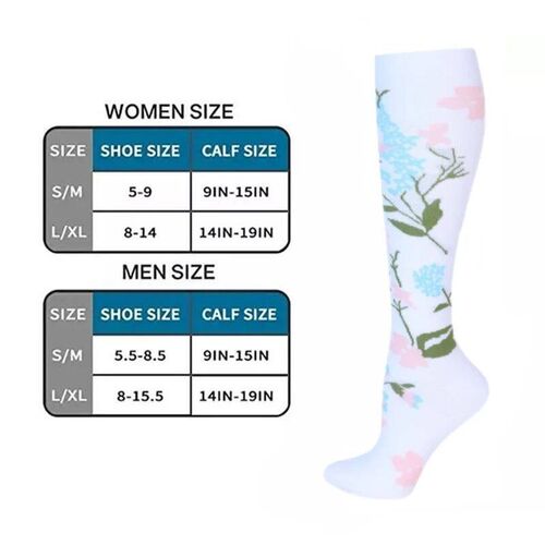 Medical Althetic Compression Socks for Men and Women Diabete