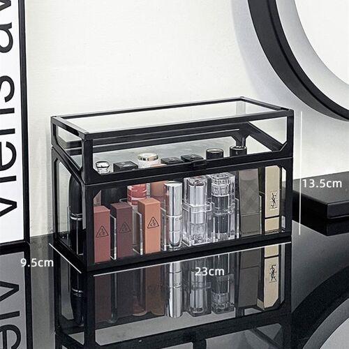 Makeup Organizer Cosmetic Storage Box Drawer Type Desktop Fi