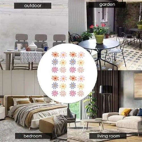 Flower Decals For Walls Boho Flower Wall Stickers Toddler