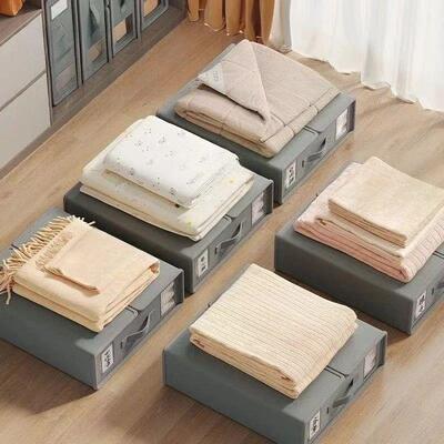 Oxford Cloth Sheet Storage Box Clothing Fabric Sheets Four-p