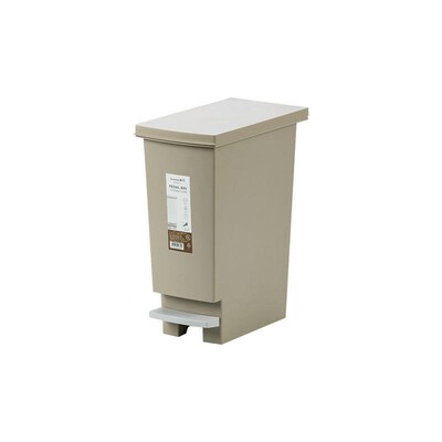 Camellia Large Plastic Trash Can Pedal Type Thickened Garbag