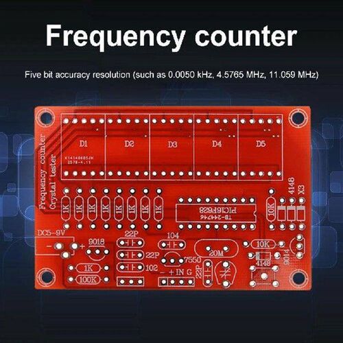 Crystal Oscillator Frequency Counter Tester 1Hz-50MHz