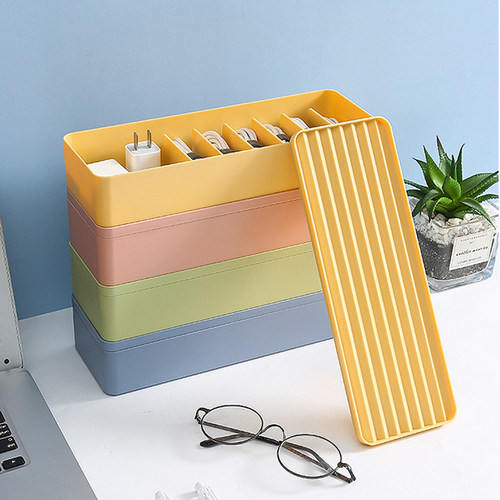 Plastic Cable Storage Box Dustproof Power Cable Storage Box