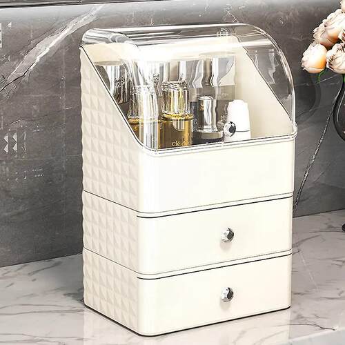 desktop makeup box dressing table drawer storagebox收纳箱