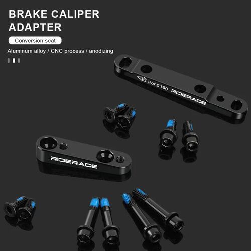 Road Bike Disc Brake Adapter Front/Rear Aluminum Alloy 140/1
