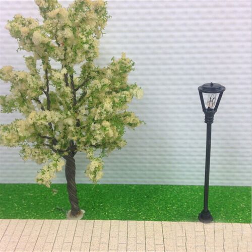 10pcs/set Model LED Sreet Lamp Lighting Single Head Train La